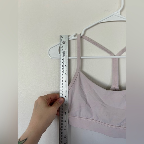 Lululemon Flow Y Nulu Bra *Light Support, A–C Cups Meadowsweet Pink Size… - Picture 3 of 7